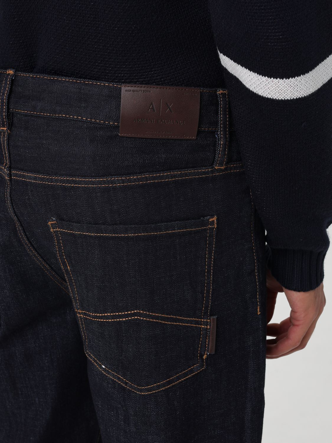 Jeans Men color Denim