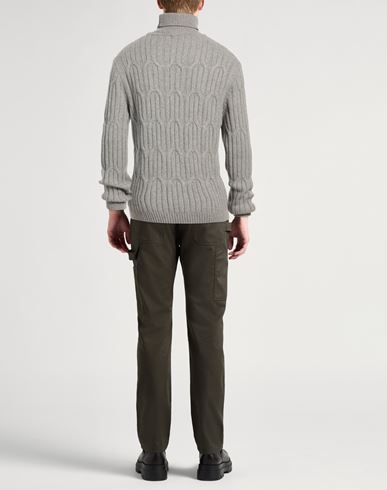 Man Turtleneck Light grey Size L Cashmere