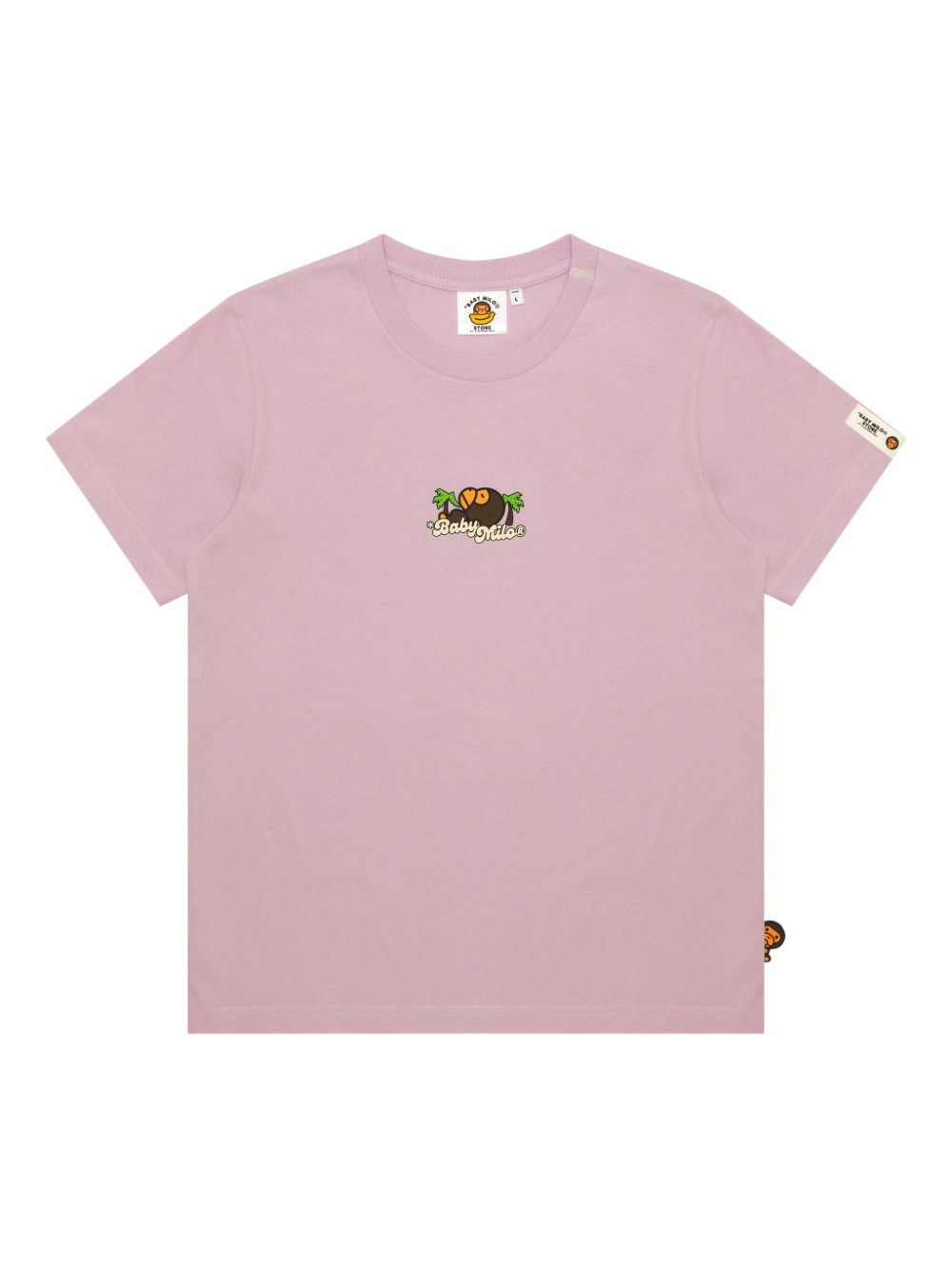 *BABY MILO® STORE BY *A BATHING APE® cotton T-shirt - Pink