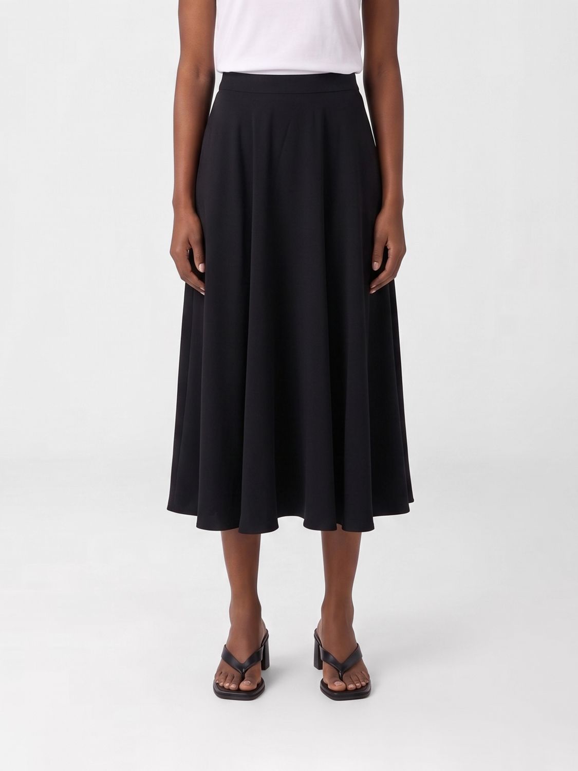Skirt Woman color Black