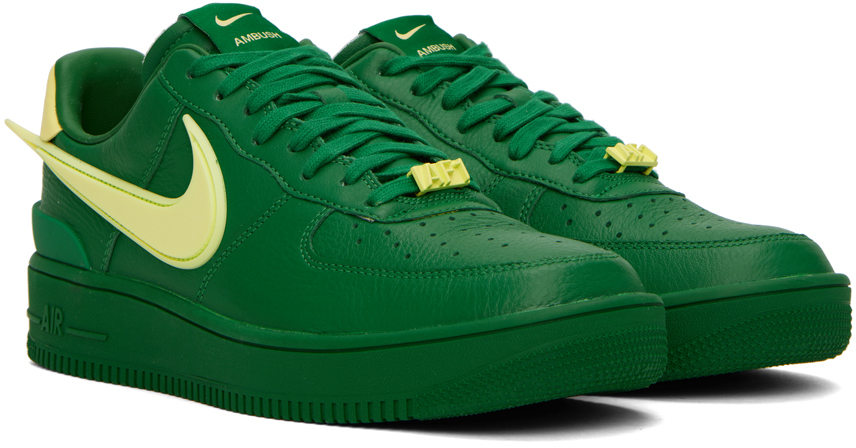 Green AMBUSH Edition Air Force 1 Sneakers