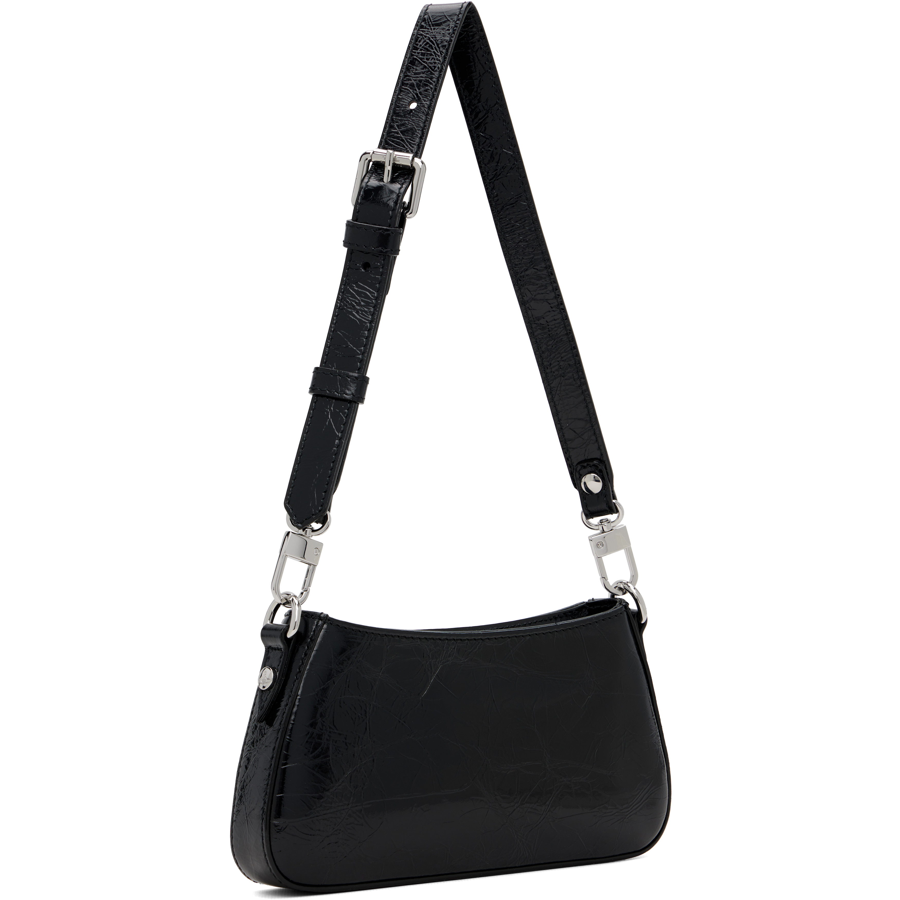 Black Tasha Shoulder Phone Bag