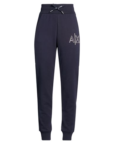 Woman Pants Midnight blue Size XL Cotton, Polyester, Elastane