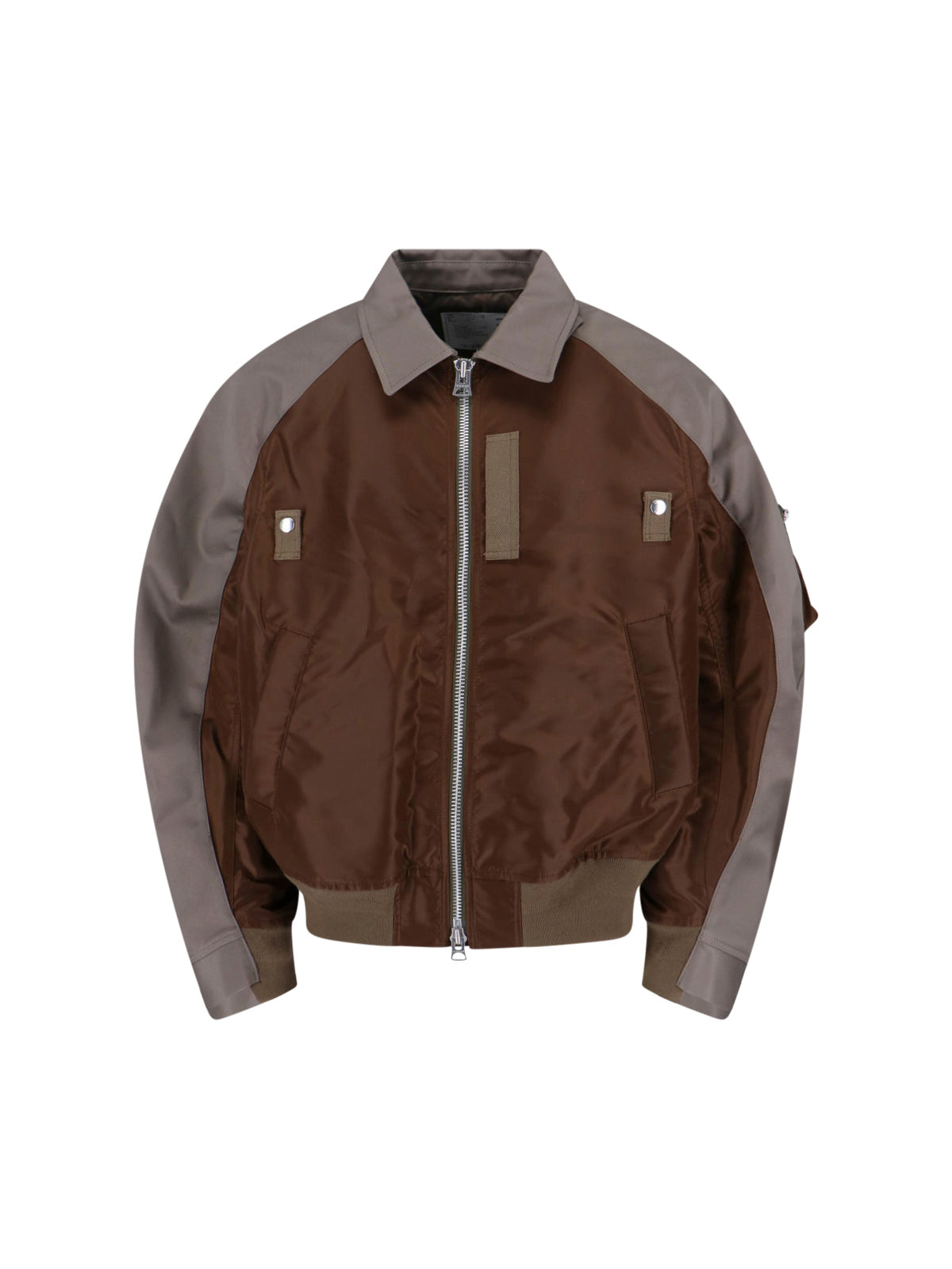 Men's Technical Nylon Panel Jacket