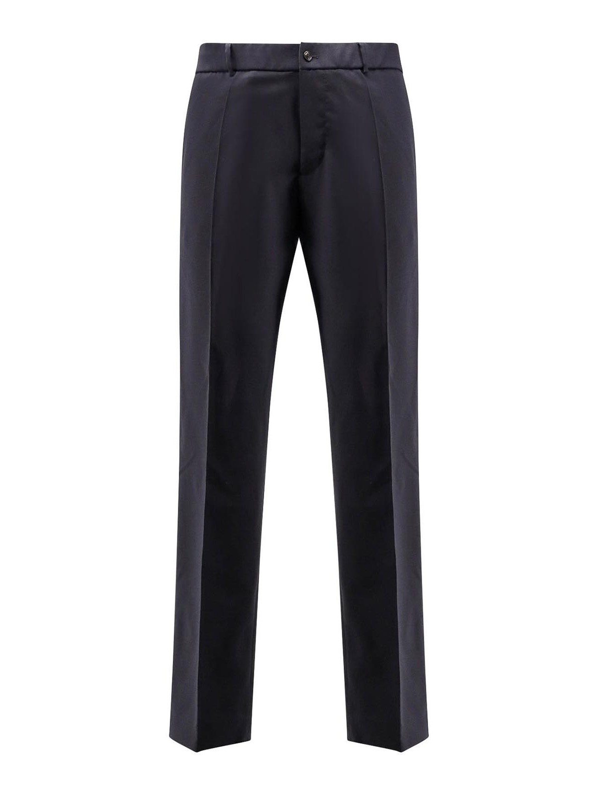 Jogger pants in mixed wool