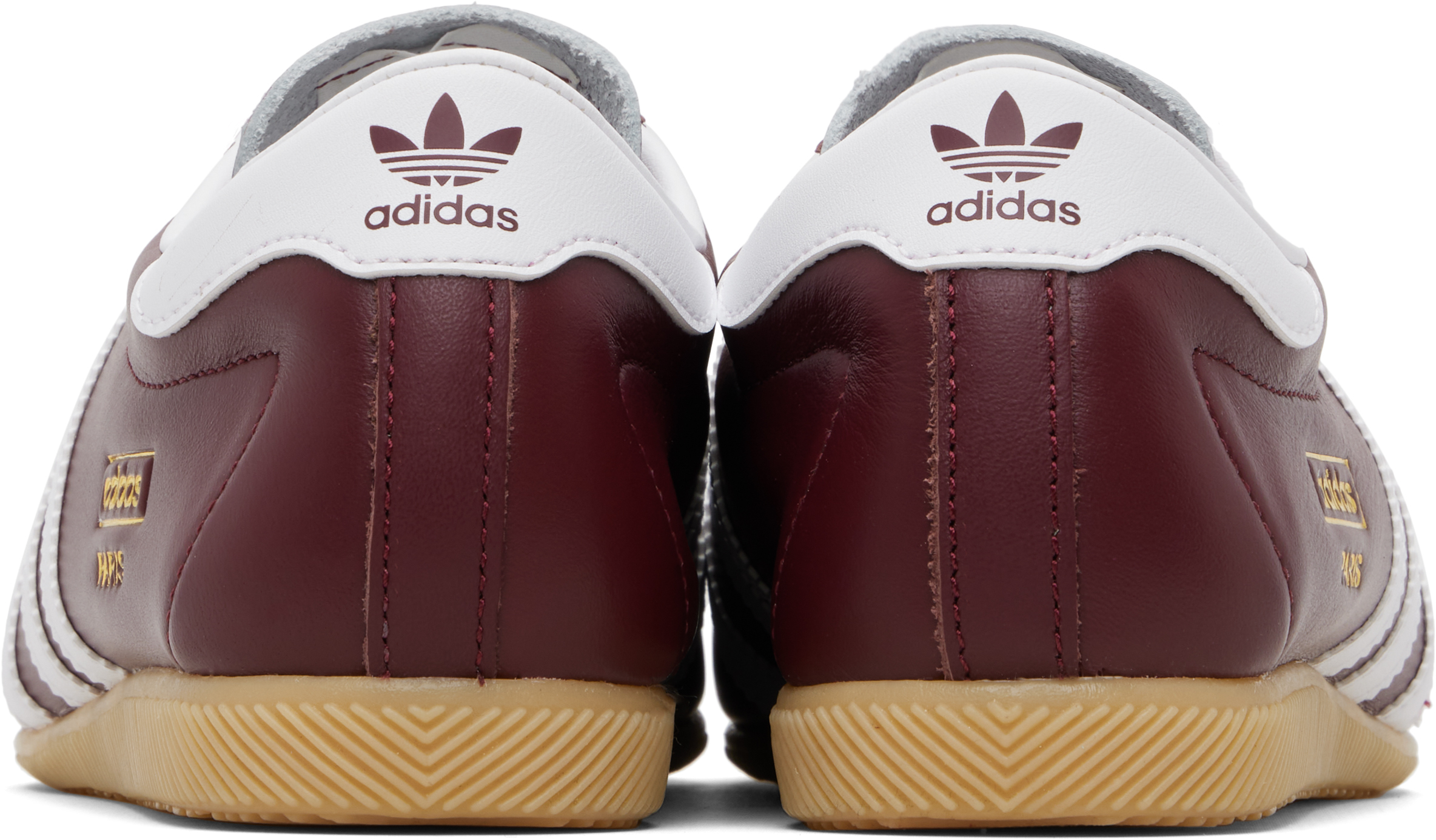 Burgundy Paris Sneakers
