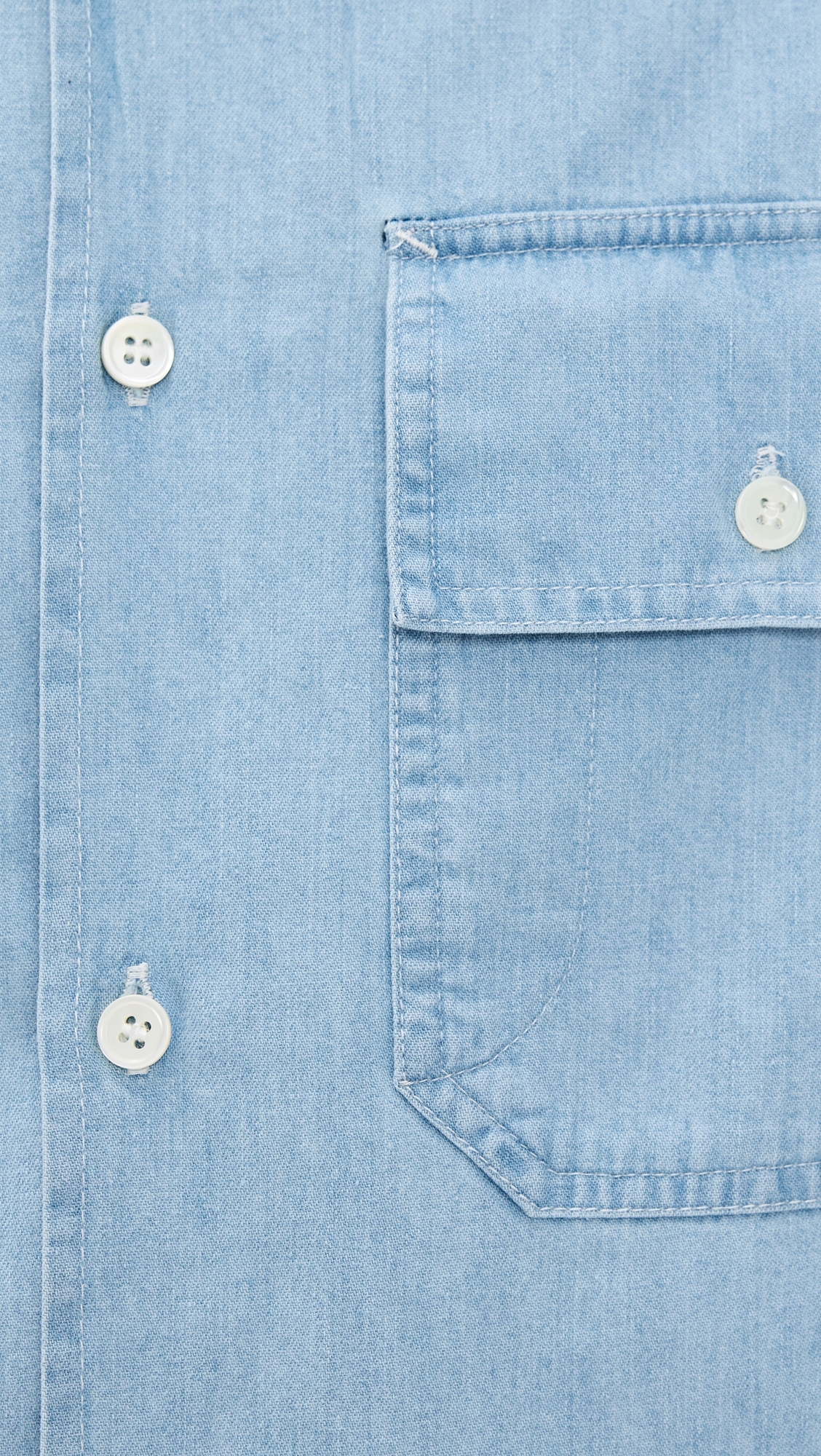 Pacific Denim Shirt Light Wash Indigo