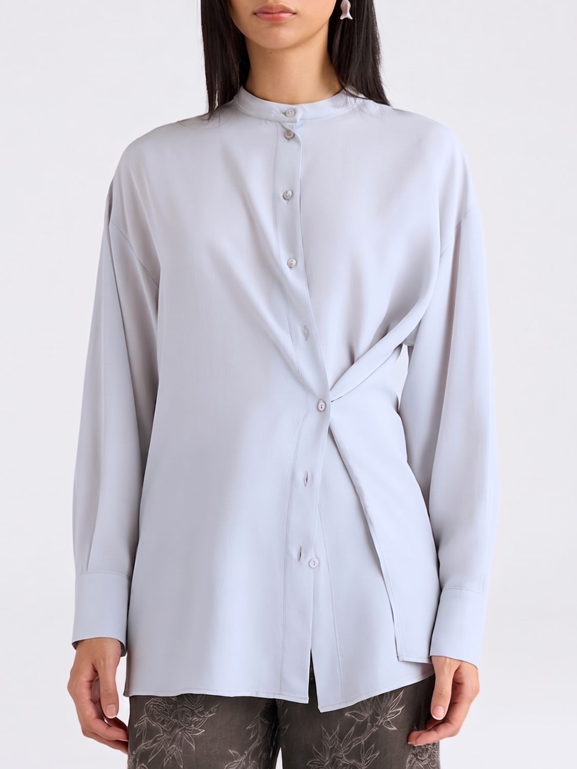 MOMONÌ Shirt Woman color Ice