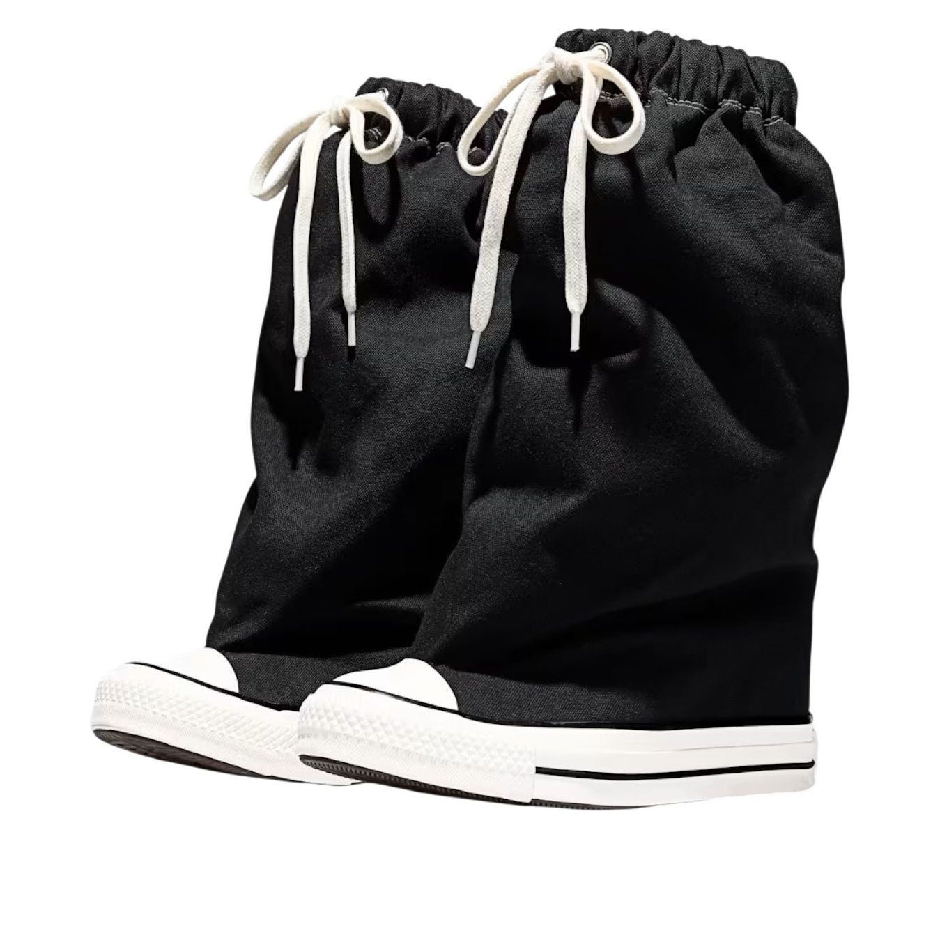 (WMNS) x Vaquera Chuck Taylor All Star XHi Slouch Wedge 'Black'