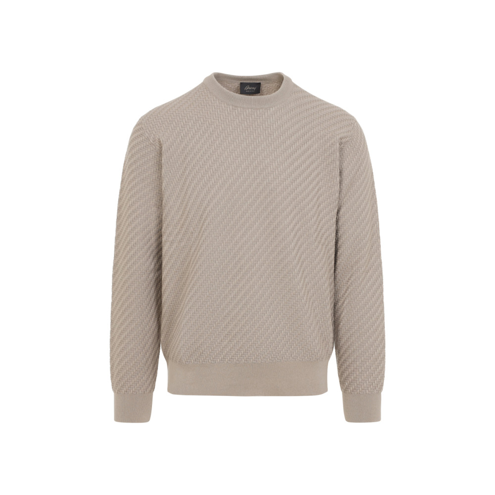 Cotton And Silk Pullover