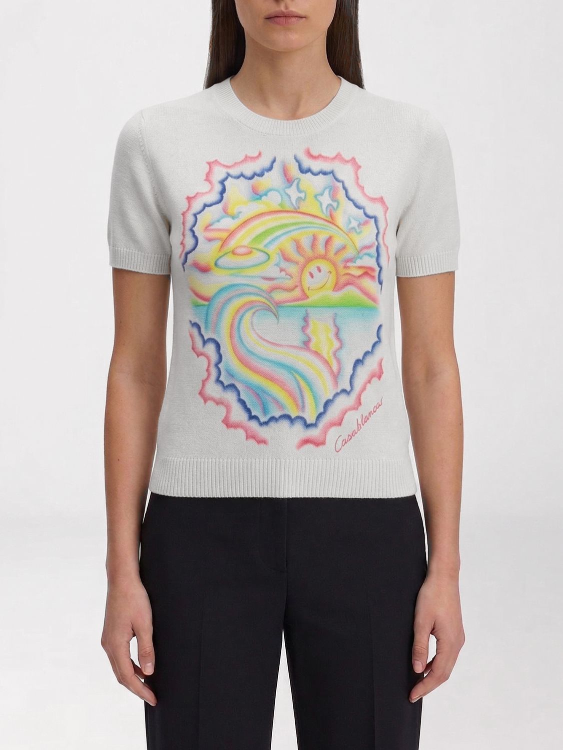T-Shirt Woman color Ivory