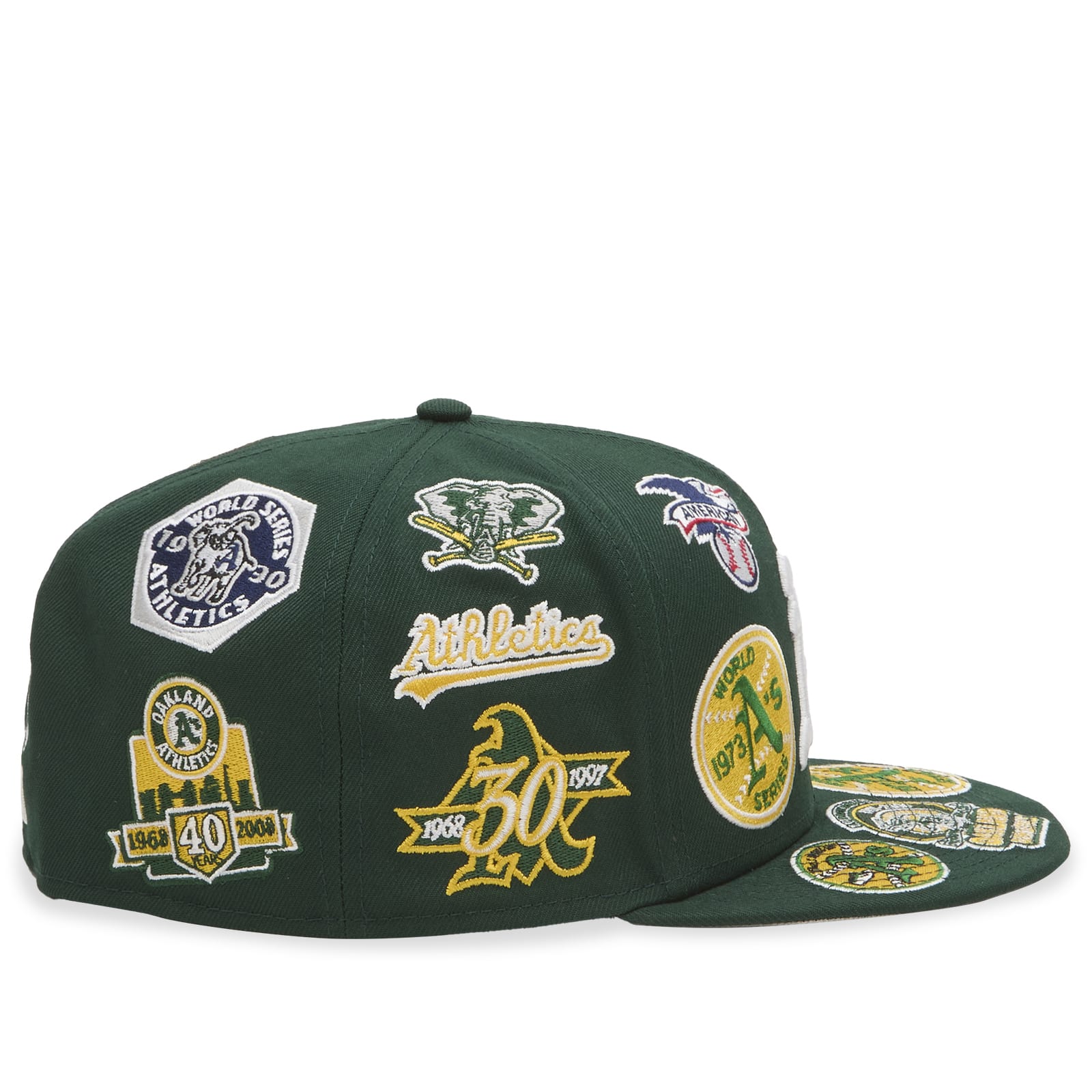 Image Oakland Athletics All Over 59Fifty Cap in Green