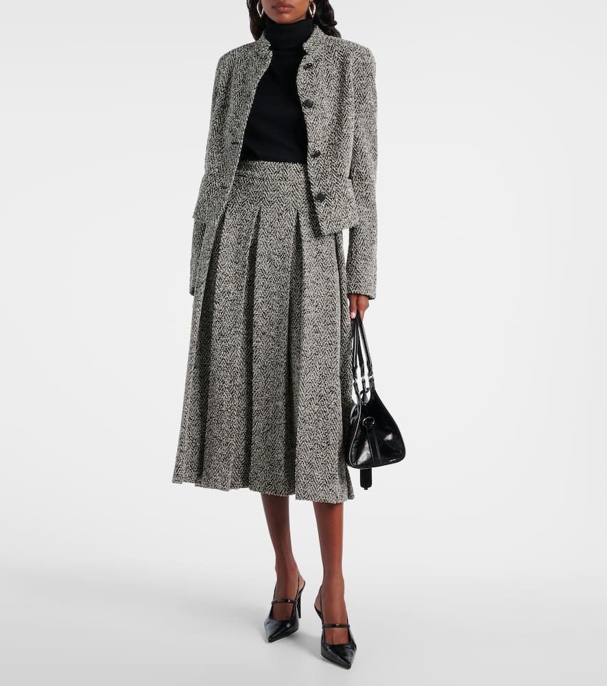 Donald cotton and wool-blend jacket