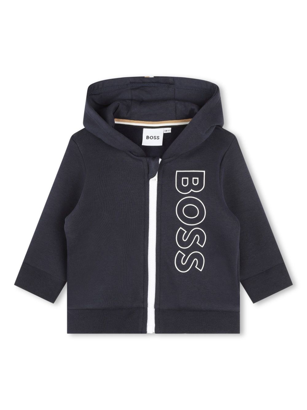 Logo-print cotton tracksuit - Grey