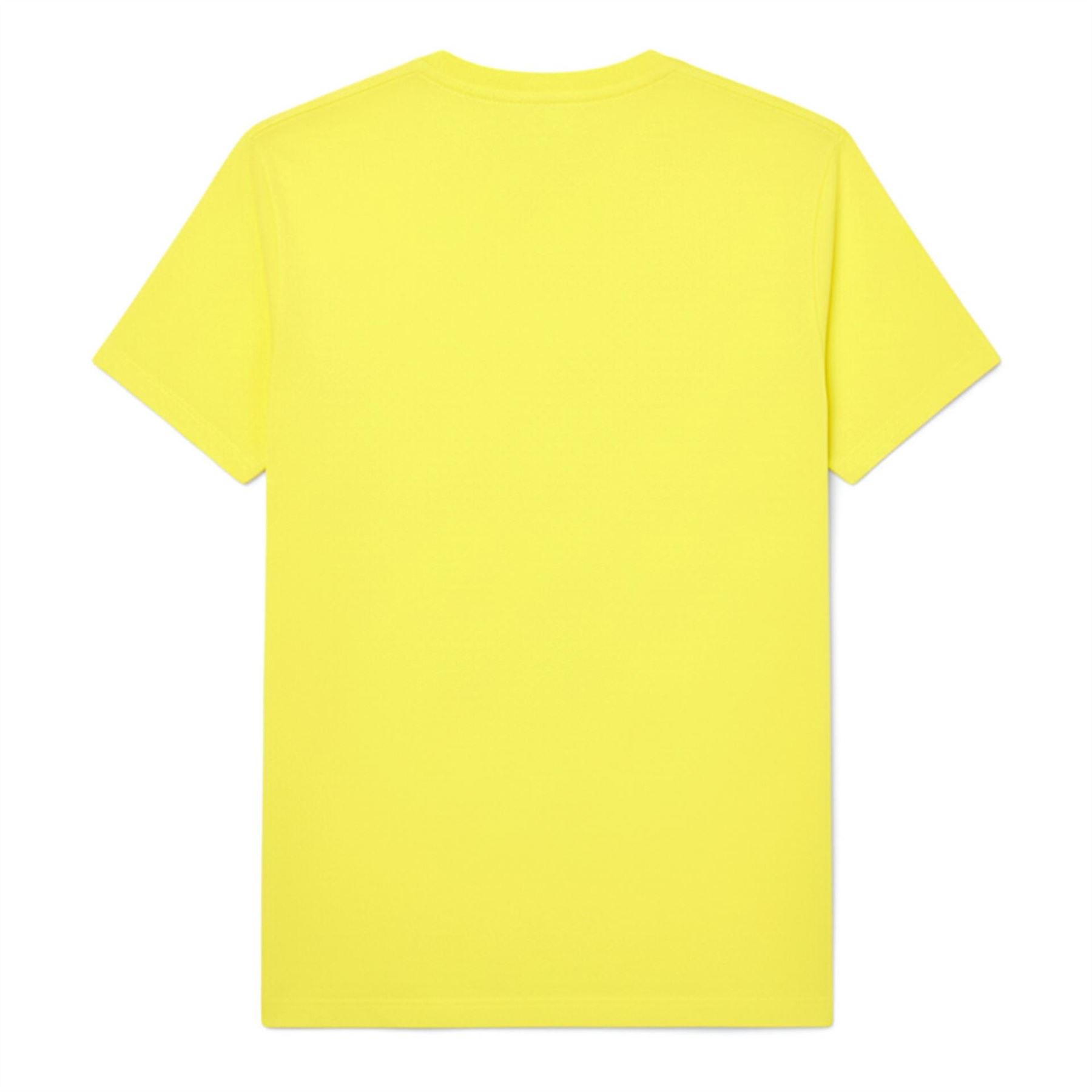 Lacoste Mens Pima T Shirt in Yellow - Sma