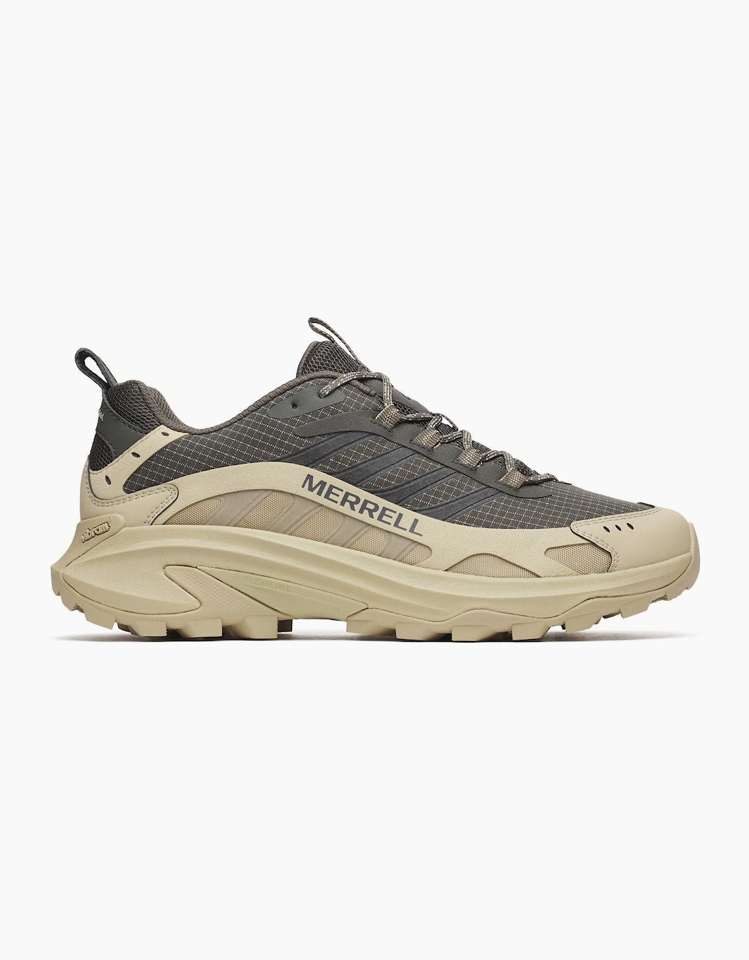 Men's Merrell Moab Speed 2 Sport Nylon Men's Beluga/Palm Trainers - Grey