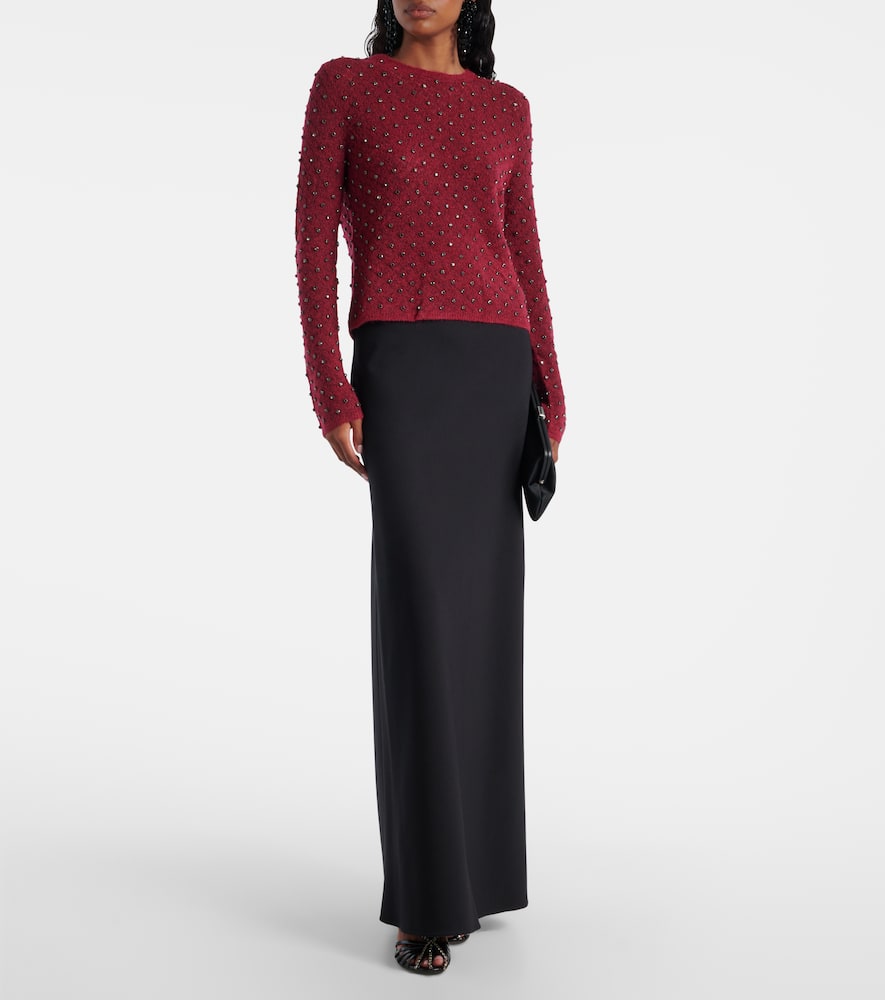 Rally mohair and wool-blend sweater