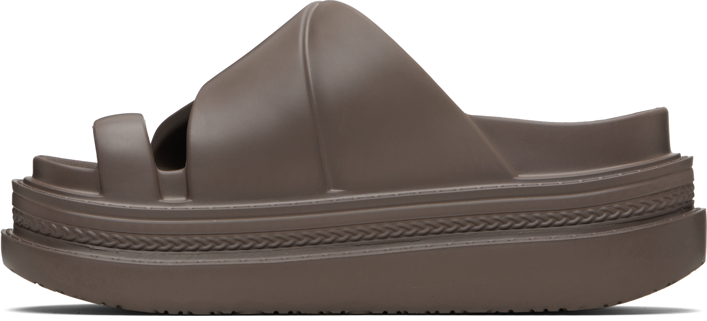 Brown Foam Multiple Sole Sandals