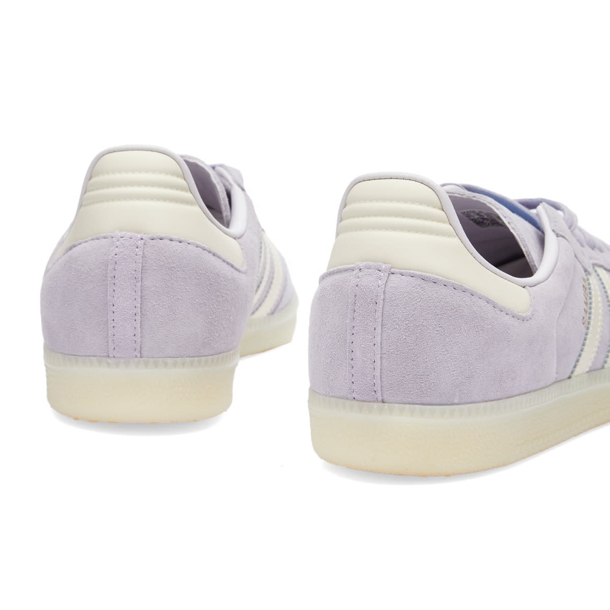 SAMBA OG Sneakers in Silver Dawn/Chalk White/Off White