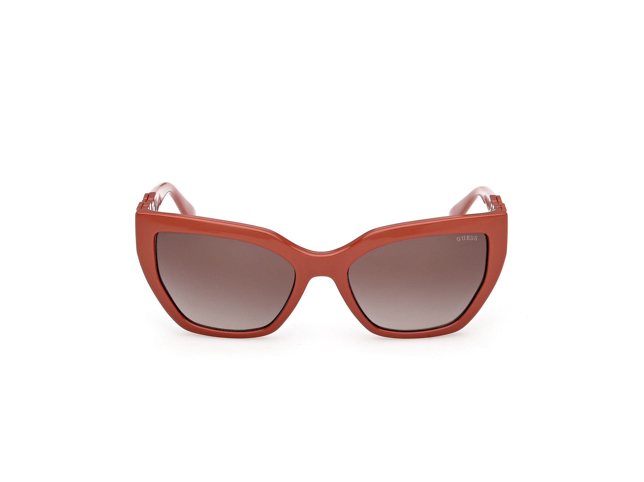 Guess Mujer Guess GU00264 44F Gafas de sol Inyectado Naranja Marrón Cat Eye Norma