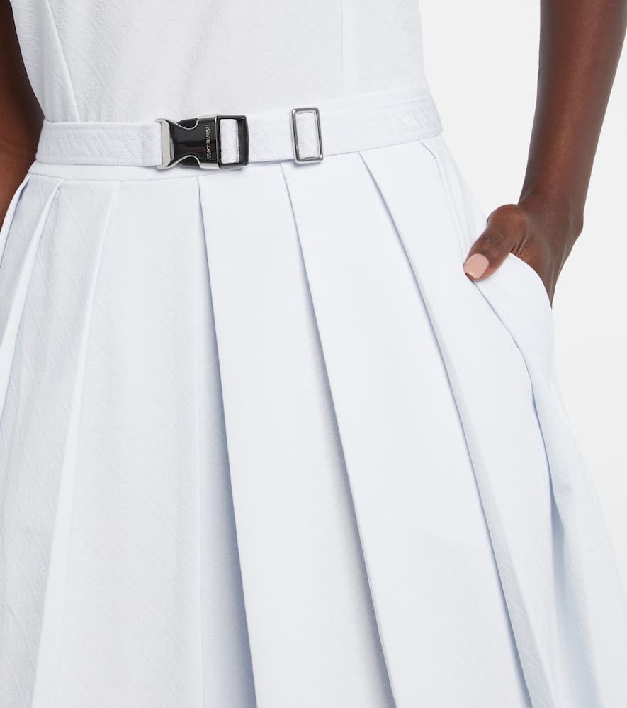 T Monogram jacquard tennis dress