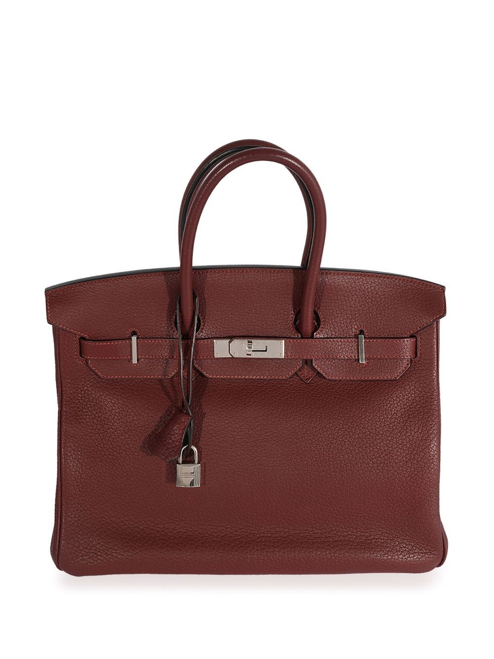 2009 pre-owned Birkin 35 handbag - Red
