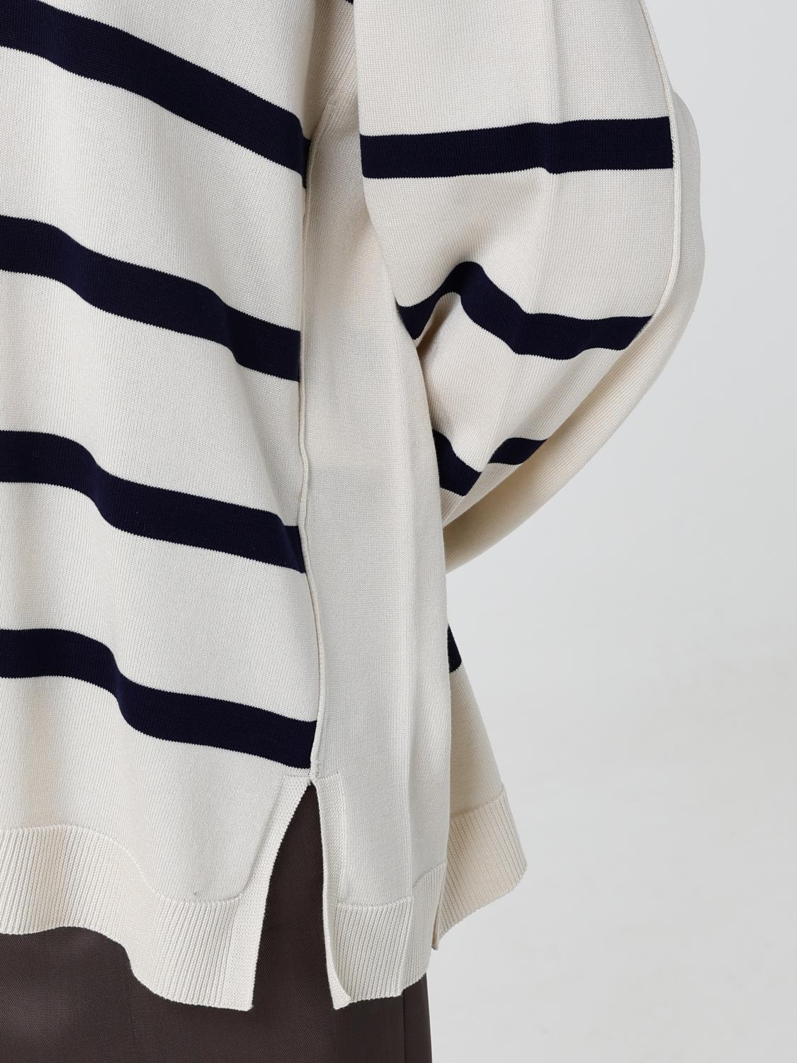 MAISON KITSUNÉ Sweatshirt Woman color Ecru