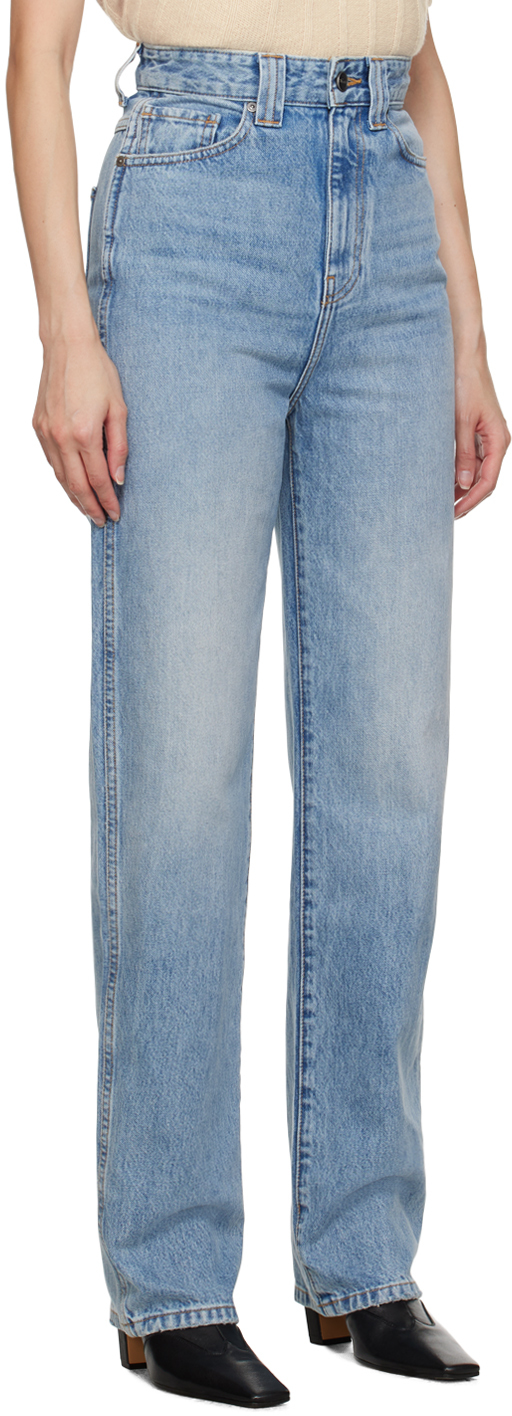 KHAITE Blue Albi Jeans