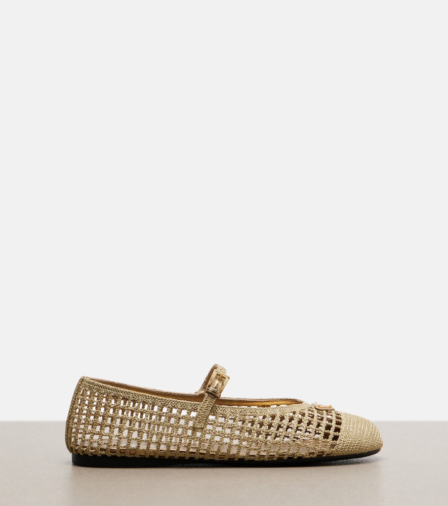 Crochet Mary Jane flats