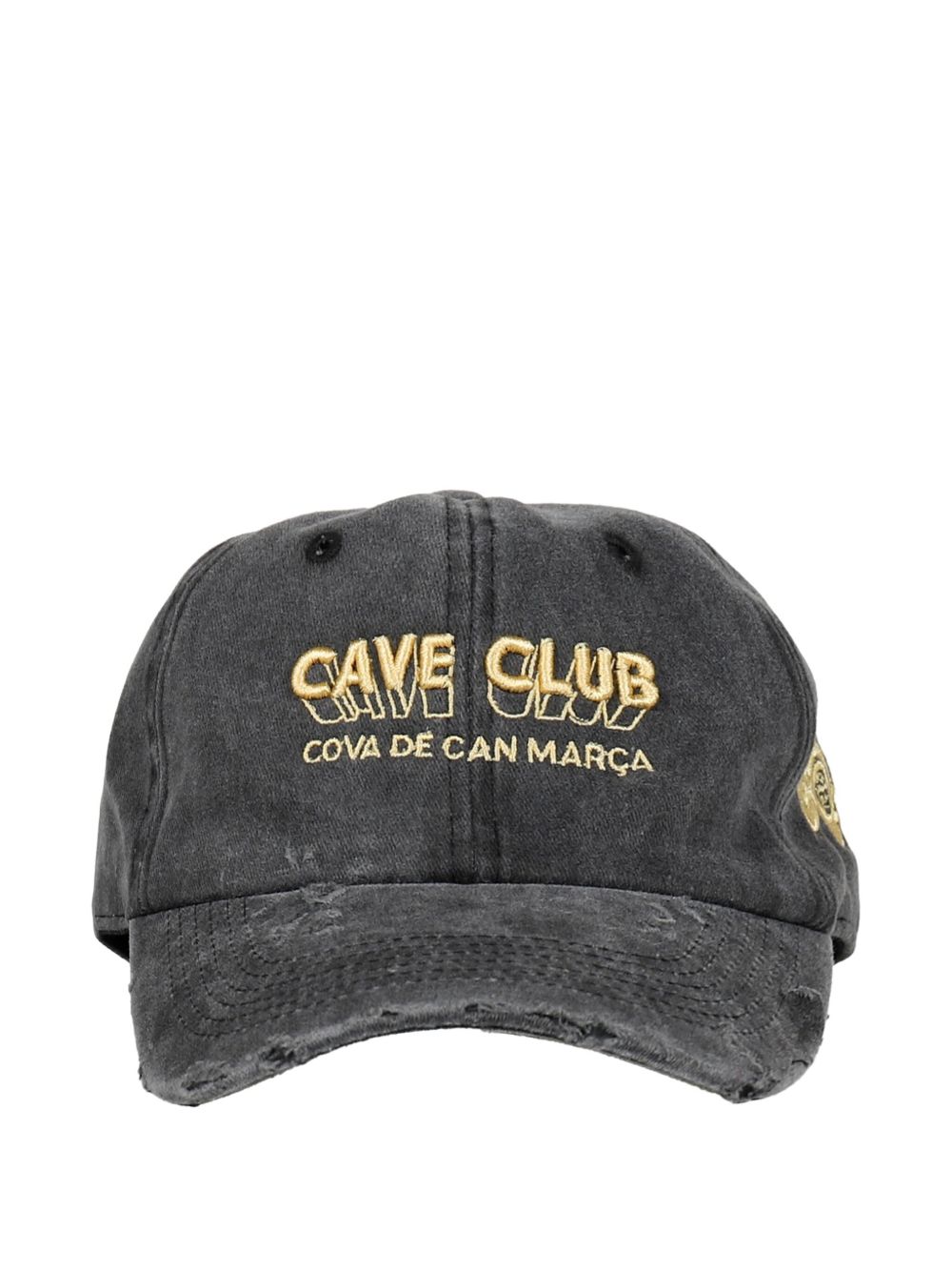 Distressed cap - Black