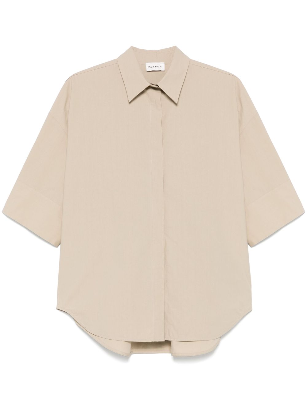Cotton shirt - Neutrals