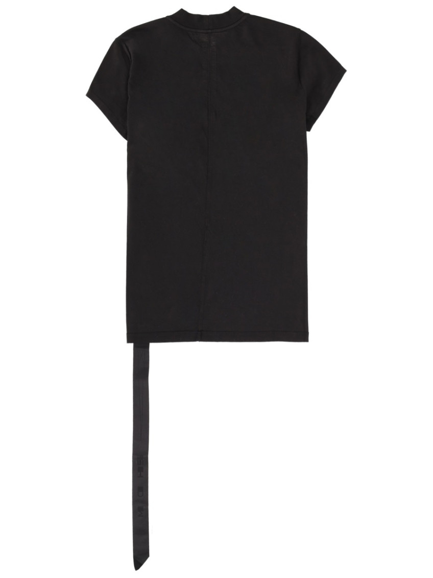 Black Solid Crew Neck T-Shirt