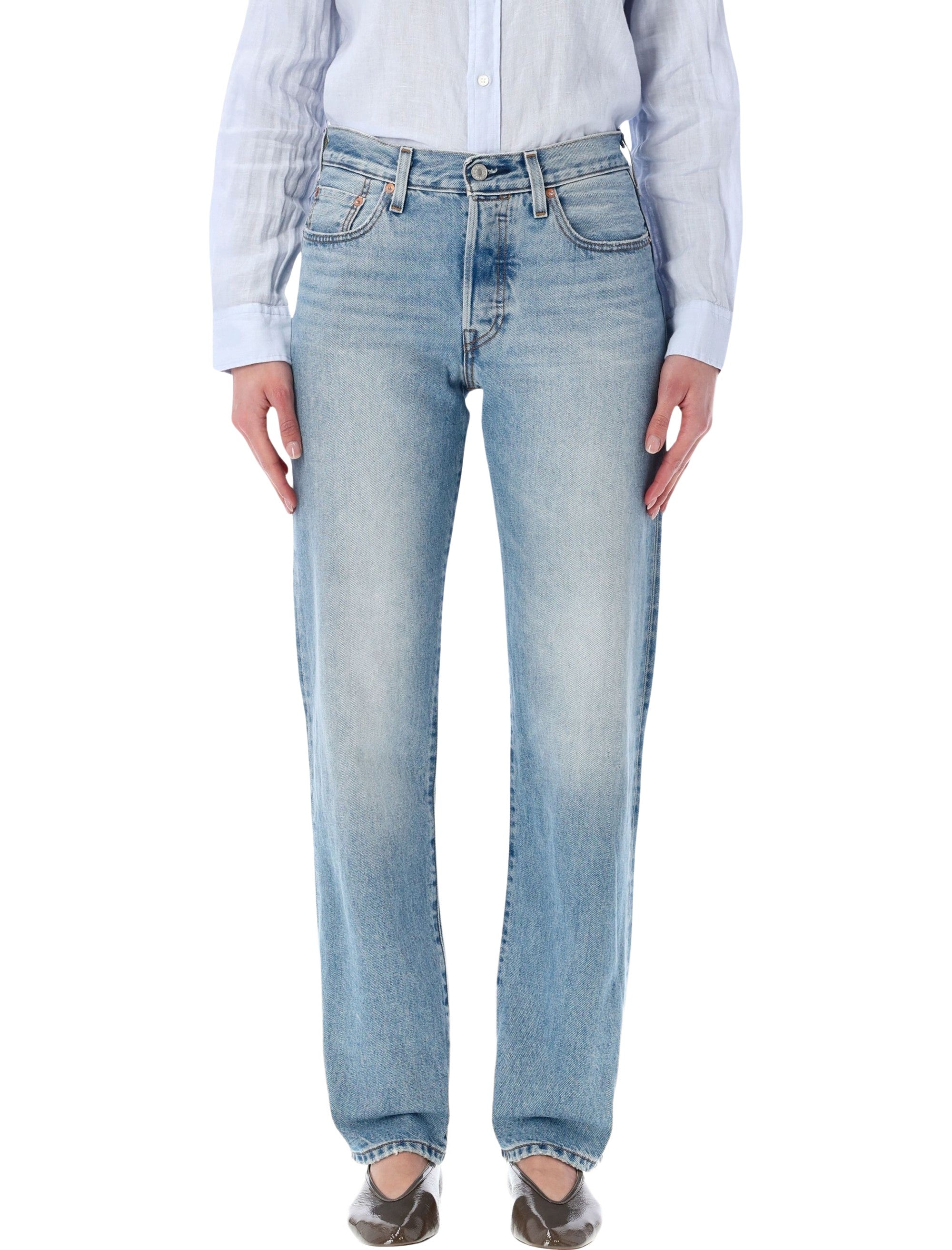 501 '90s Selvedge Straight-Leg Jeans for Women