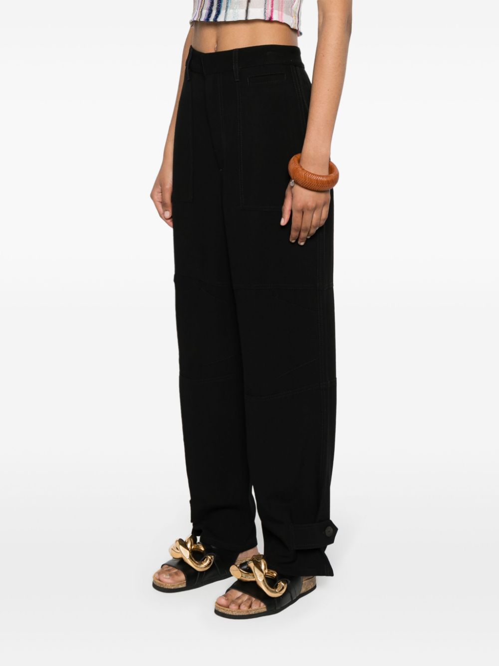 Loewe Paula's Ibiza Linen Blend Cargo Trousers