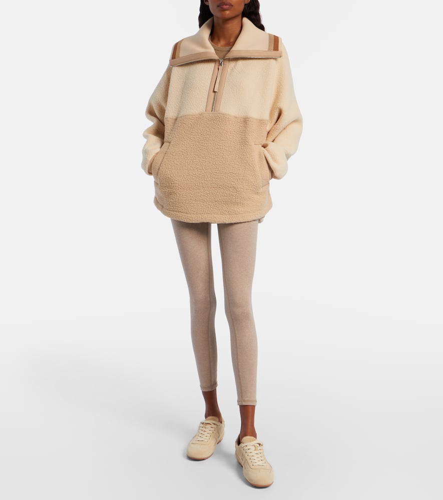 Carmine fleece jacket