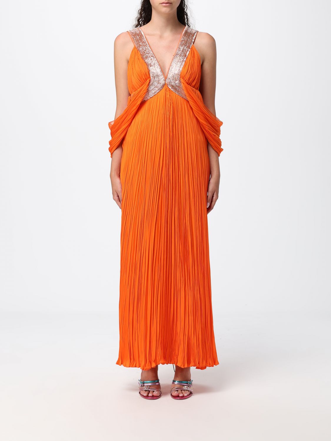 Dress Woman color Orange