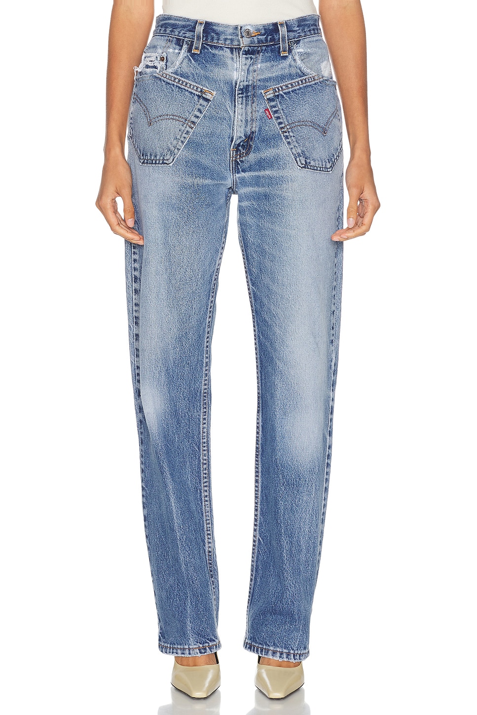 Aligrace Avant Pocket Jean in Blue. - 25 also