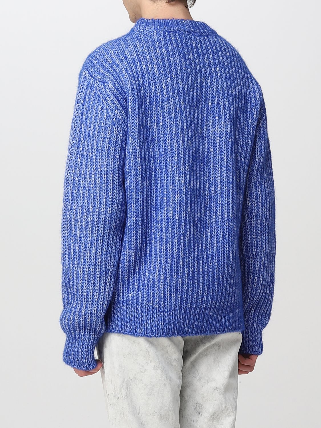 Sweatshirt Men color Blue