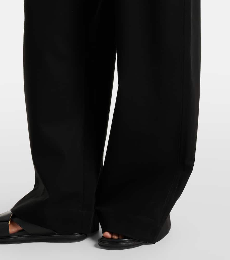 Cotton crêpe jumpsuit