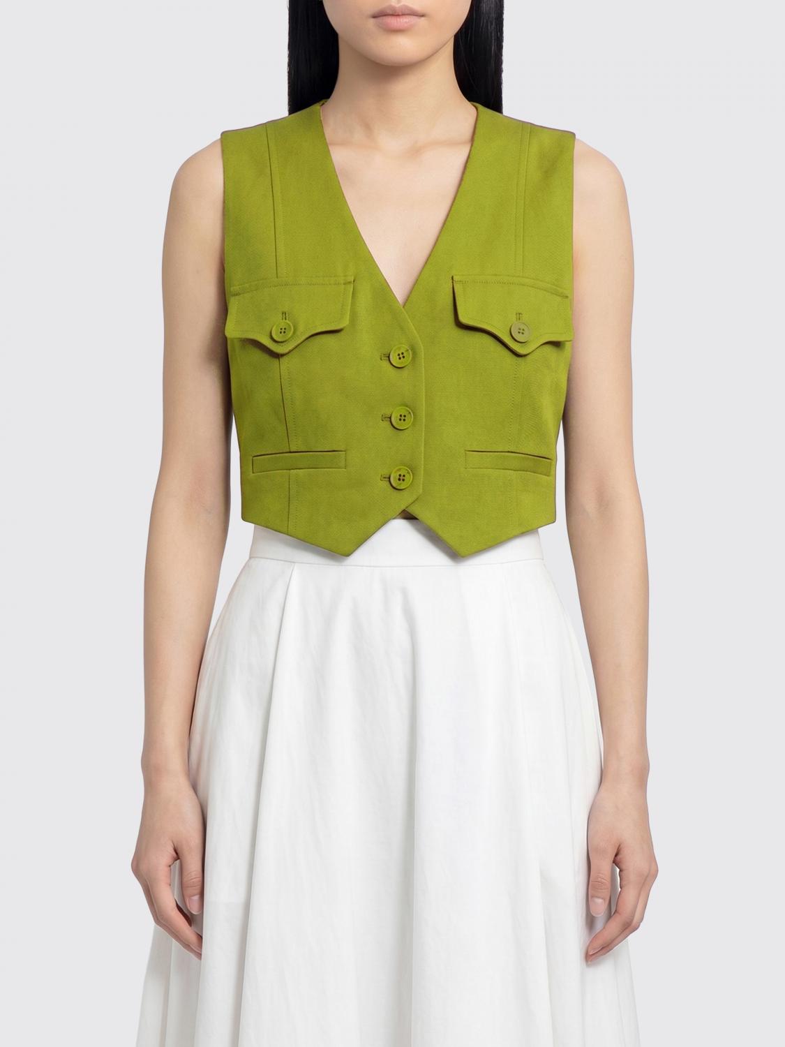 Coat Woman color Green
