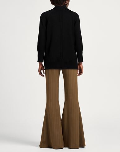 Woman Turtleneck Black Size 4 Wool