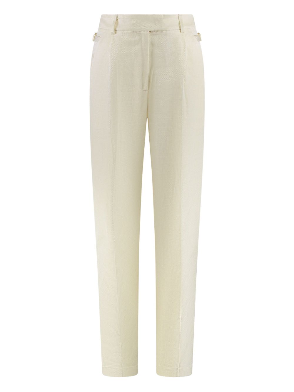 Straight-leg trousers - Neutrals
