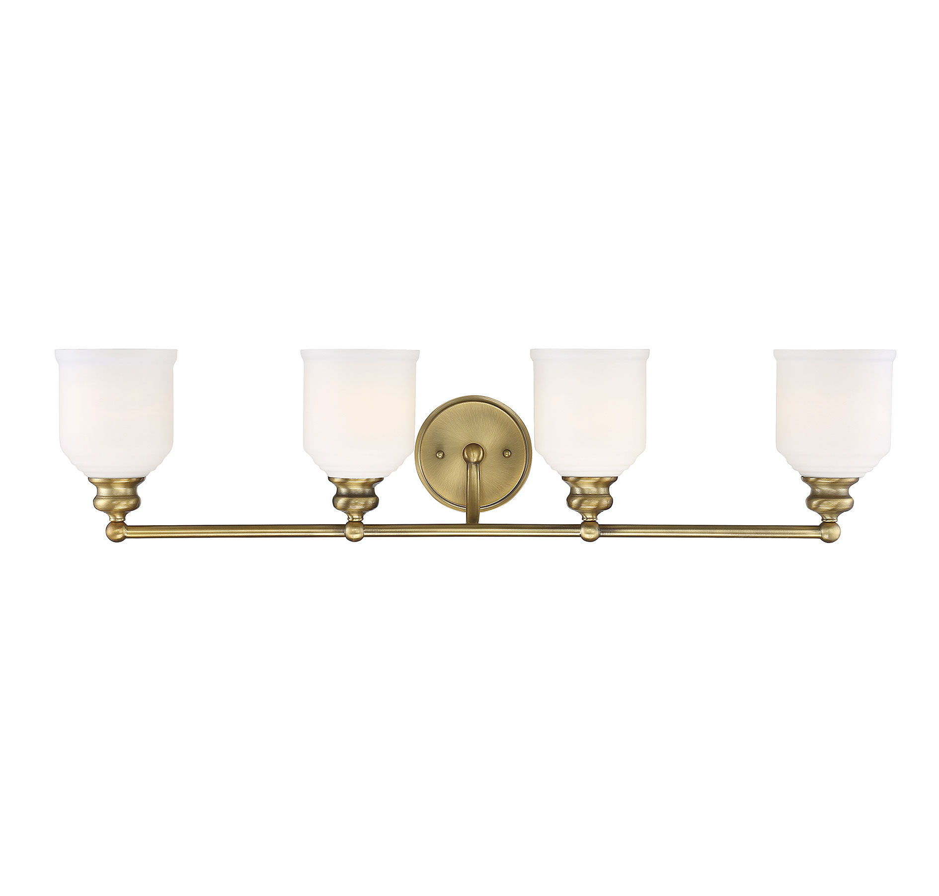Savoy House Melrose by Brian Thomas 4-Light Bathroom Vanity Light in Warm Bras
