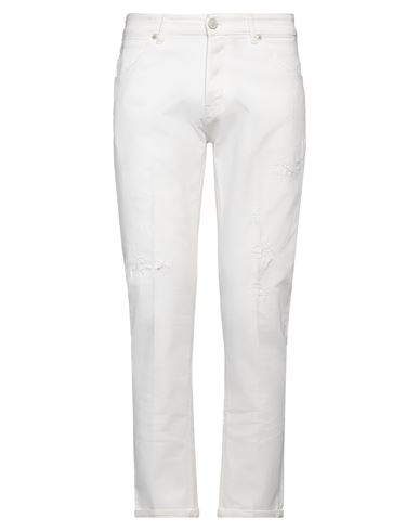 Man Denim pants White