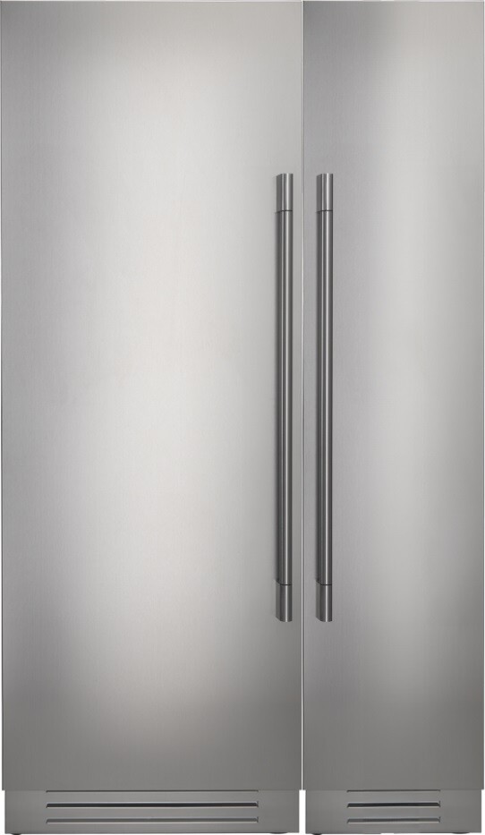 Fulgor Milano 700 Side-by-Side Column Set with 30" Refrigerator and 18" Freezer in Stainless Steel FMREFR