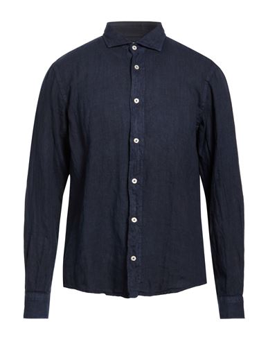 Roÿ Roger's Riviera Man Shirt Navy Size M Linen