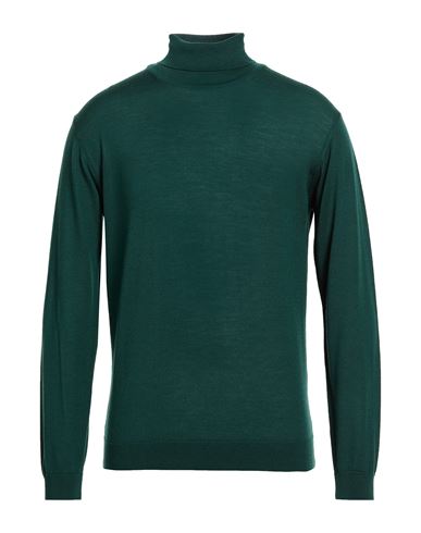 Man Turtleneck Dark green Size XL Merino Wool