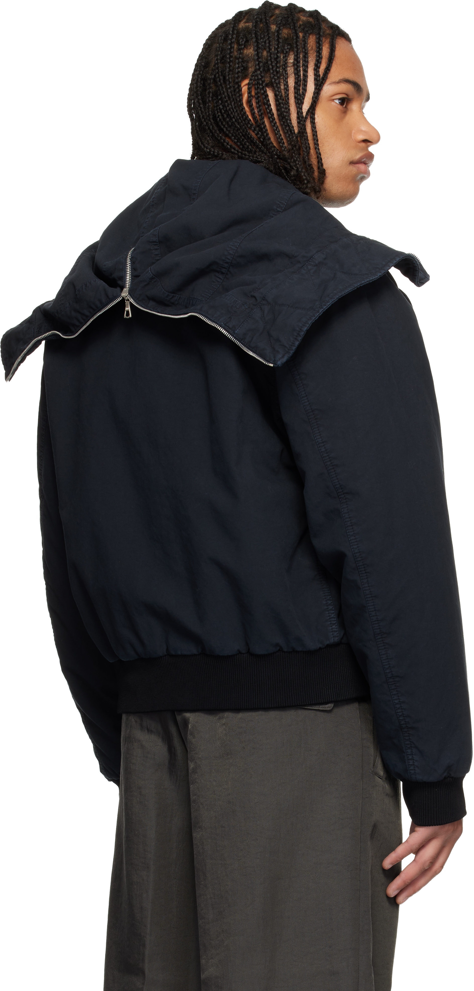 Navy Overdyed Jacket