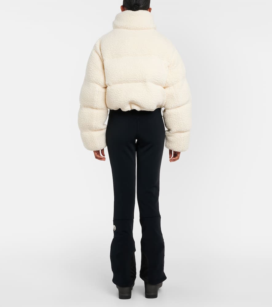 Kozzy cropped wool-blend puffer jacket
