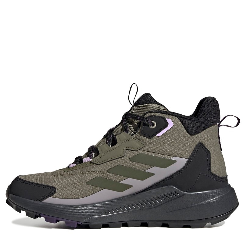 Women's Terrex Anylander Mid Rain. rdy Hiking Shoes (Olive/Green/Black)
